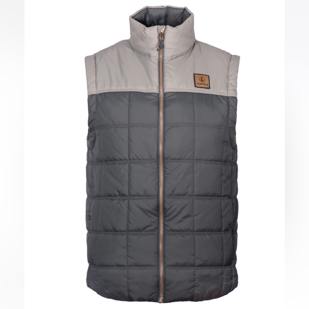 Leupold Santiam Insulated Vest - Shadow Tan and Gun Metal XL